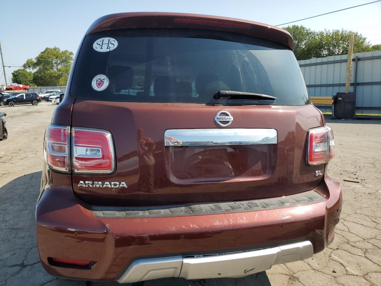 2018 Nissan Armada Sv VIN: JN8AY2NC7JX502660 Lot: 68429814