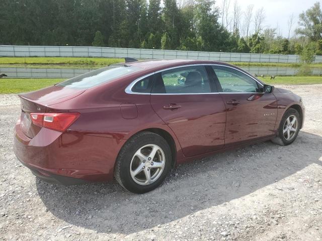  CHEVROLET MALIBU 2016 Бургунди