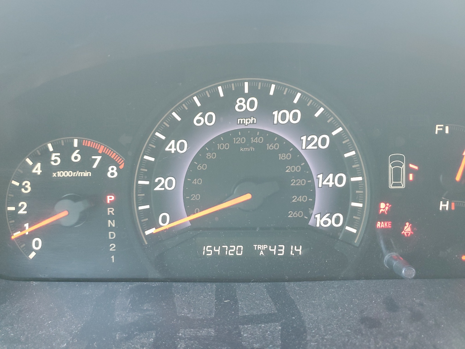 5FNRL38706B462117 2006 Honda Odyssey Exl