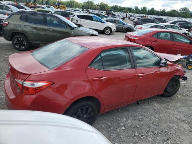 Седани TOYOTA COROLLA 2015 Червоний