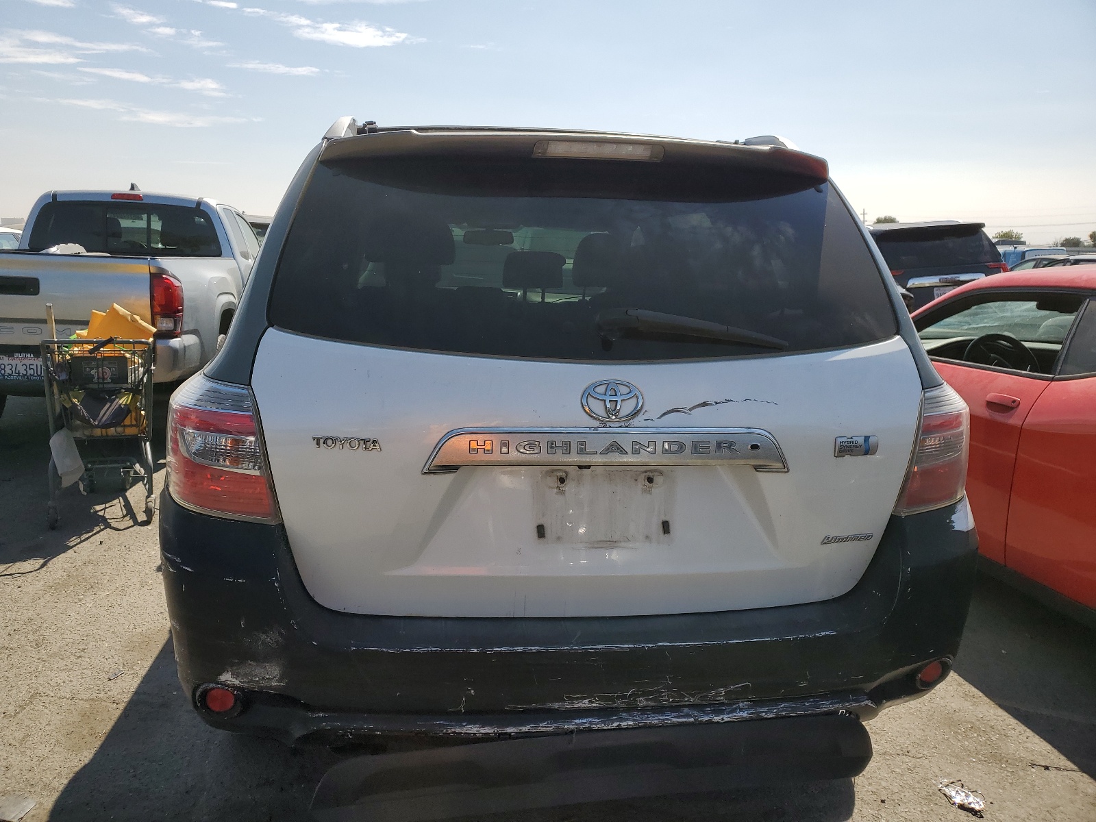 JTEEW44A382009396 2008 Toyota Highlander Hybrid Limited