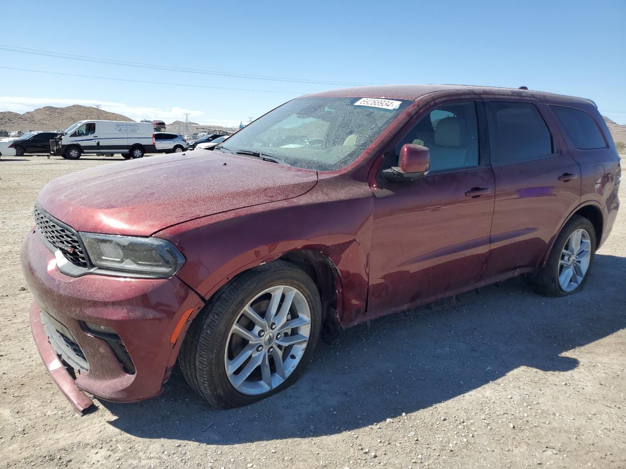 2022 Dodge Durango Gt VIN: 1C4RDJDG8NC137752 Lot: 69288934