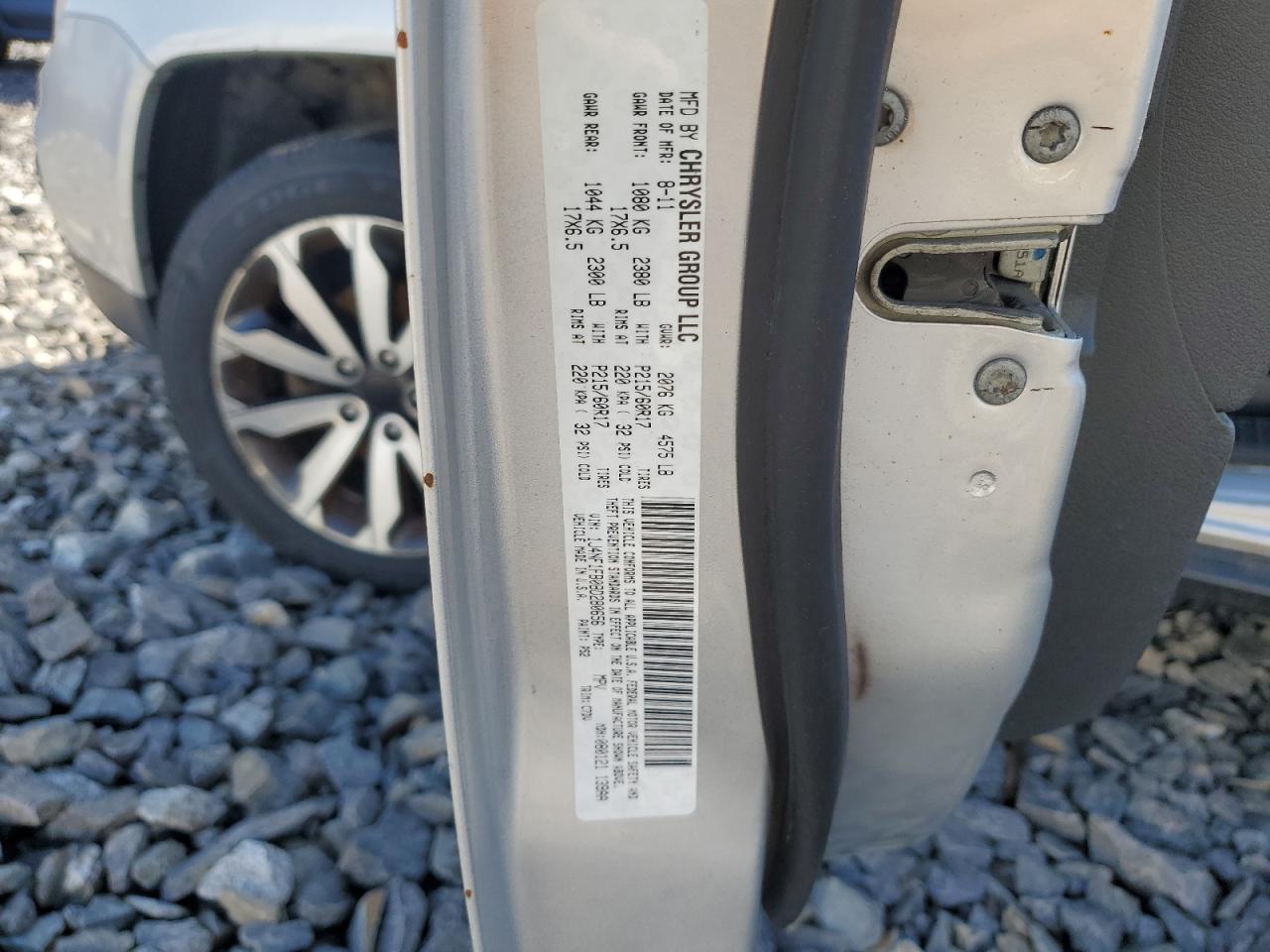 2011 Jeep Compass Sport VIN: 1J4NF1FB0BD280656 Lot: 68639034