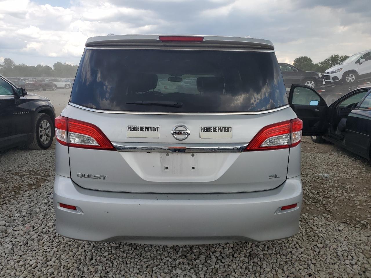 2012 Nissan Quest S VIN: JN8AE2KP7C9051673 Lot: 67451654