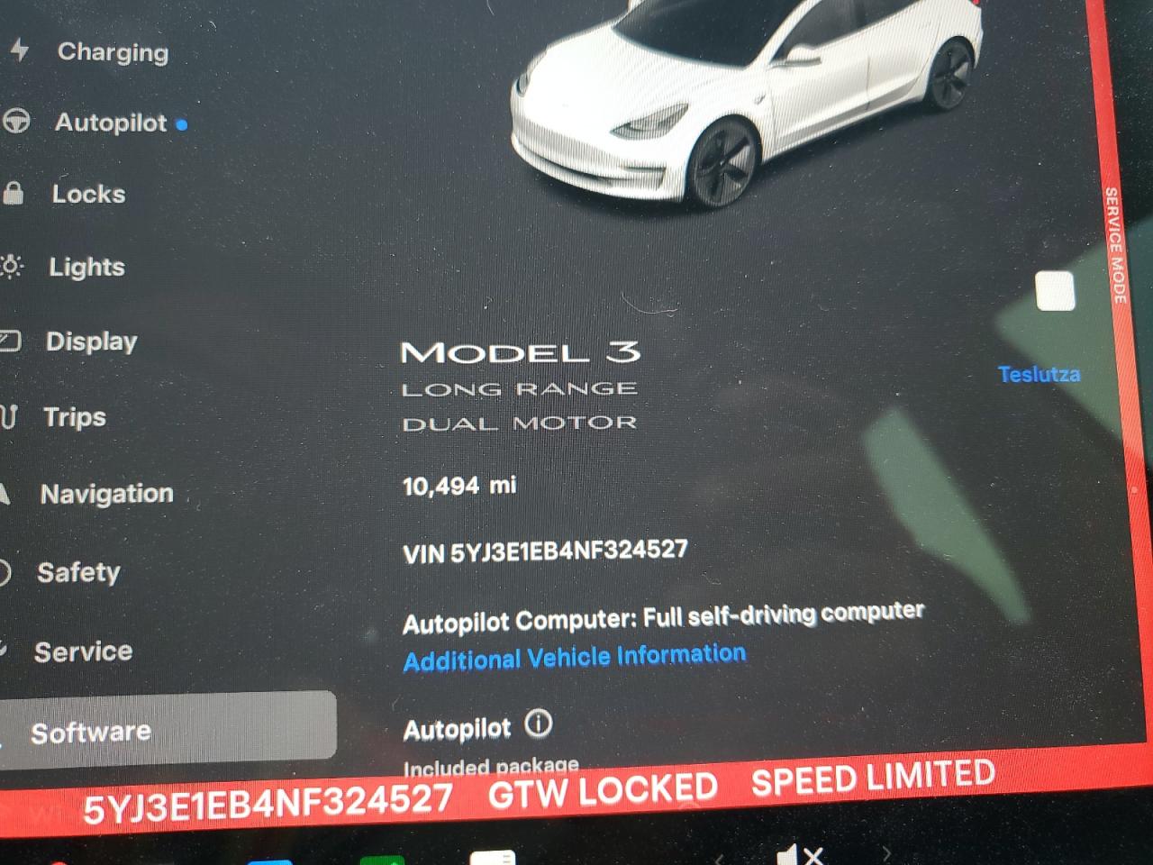 2022 Tesla Model 3 VIN: 5YJ3E1EB4NF324527 Lot: 65656684