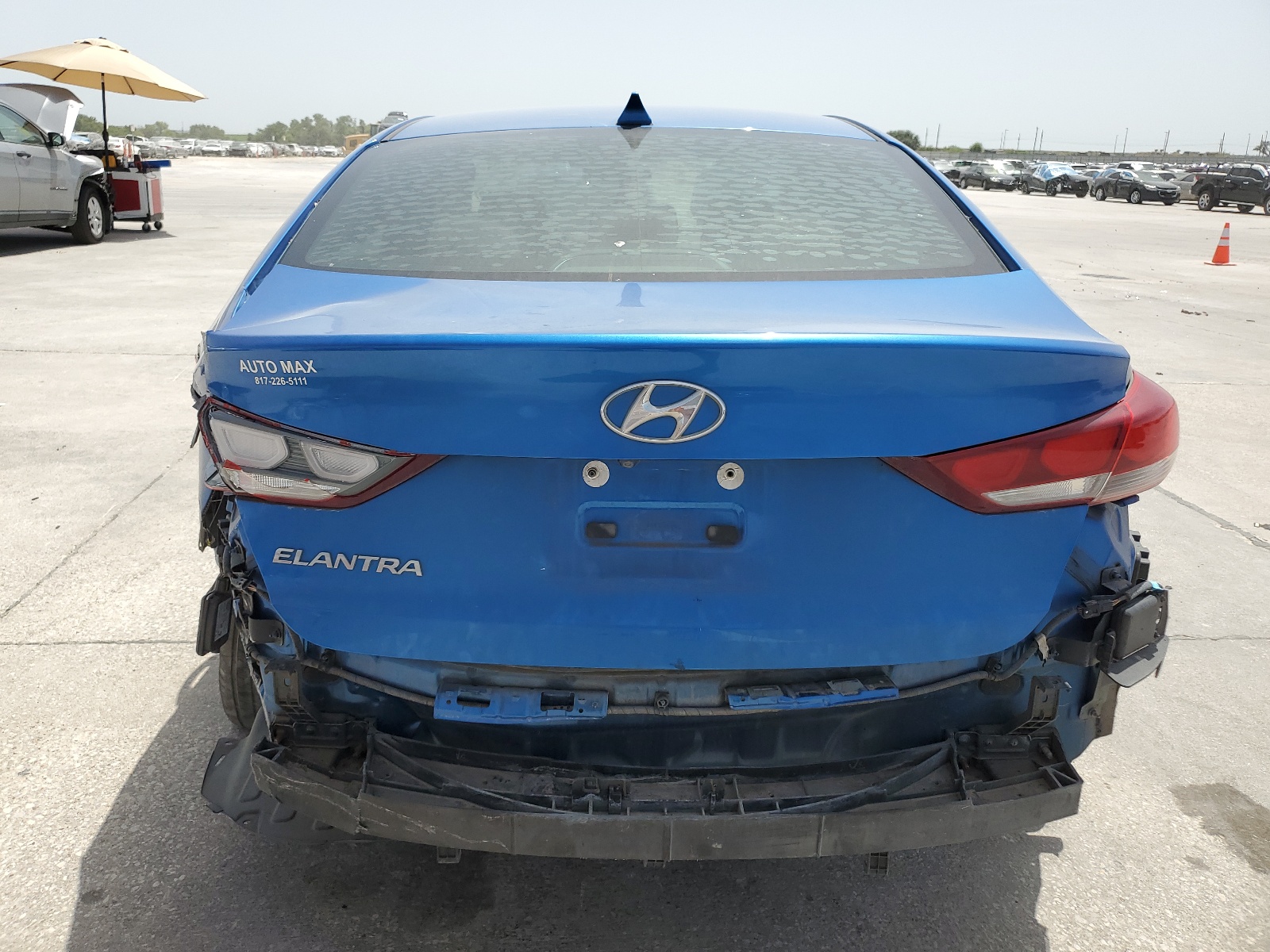 2018 Hyundai Elantra Sel vin: 5NPD84LF4JH358112