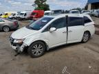 2016 Honda Odyssey Exl продається в Woodhaven, MI - Front End