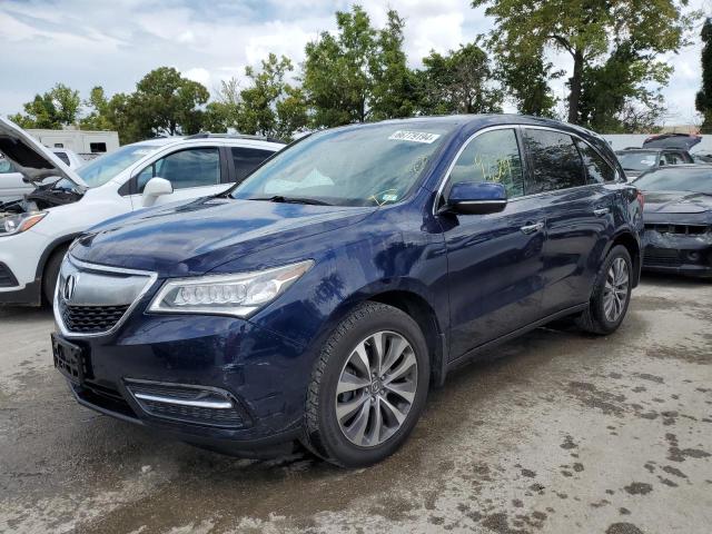  ACURA MDX 2016 Синій