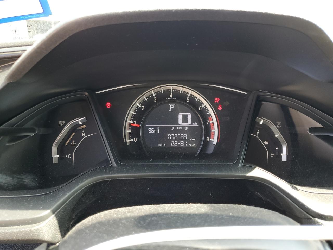 19XFC2F5XGE065312 2016 Honda Civic Lx