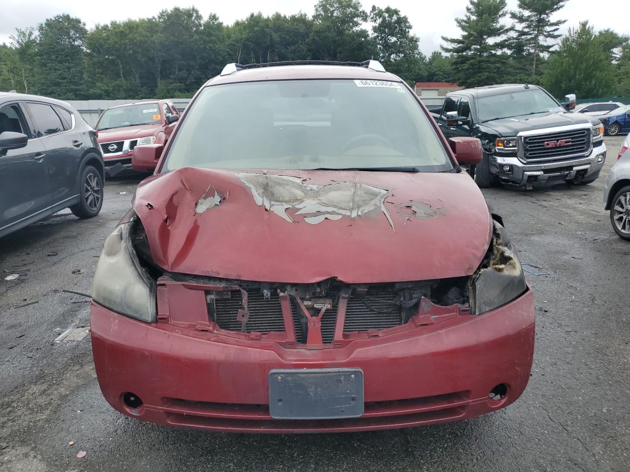 2008 Nissan Quest S VIN: 5N1BV28U68N118030 Lot: 66123654