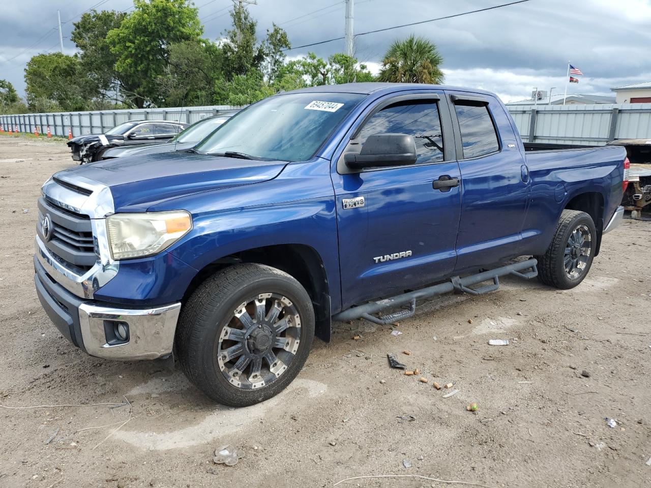 2014 Toyota Tundra Double Cab Sr VIN: 5TFRY5F15EX153002 Lot: 69457044