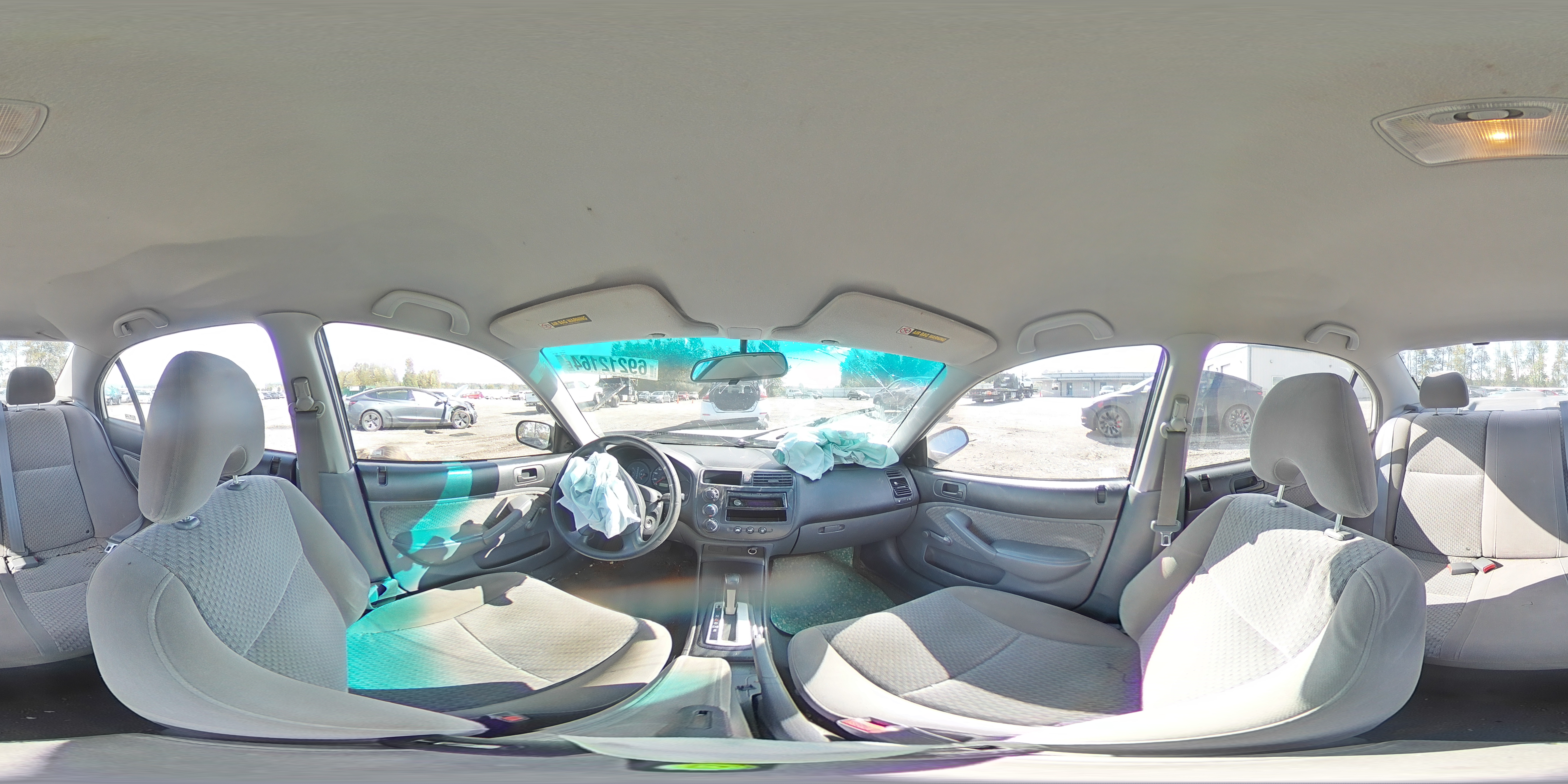 2004 Honda Civic Dx Vp VIN: 2HGES16324H618172 Lot: 69212164