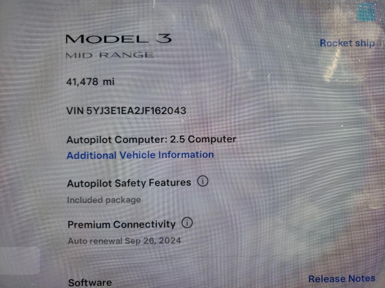 5YJ3E1EA2JF162043 2018 Tesla Model 3