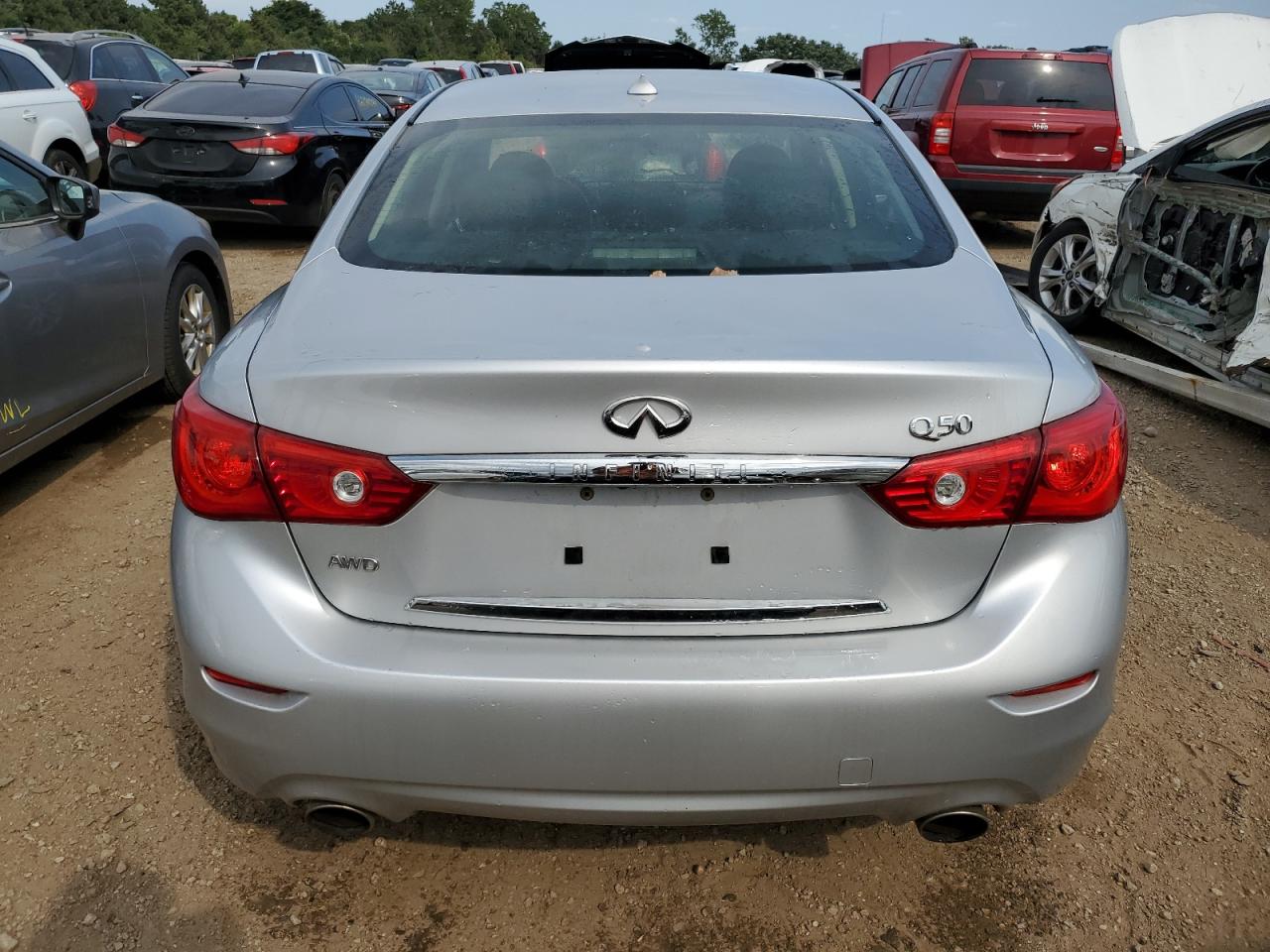 2014 Infiniti Q50 Base VIN: JN1BV7AR5EM693652 Lot: 66510254