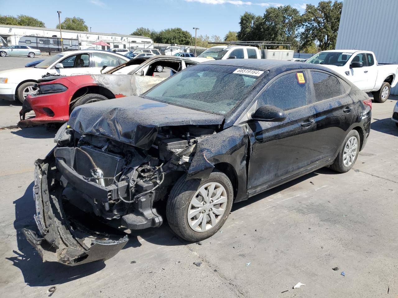 2019 Hyundai Accent Se VIN: 3KPC24A3XKE061941 Lot: 66519164