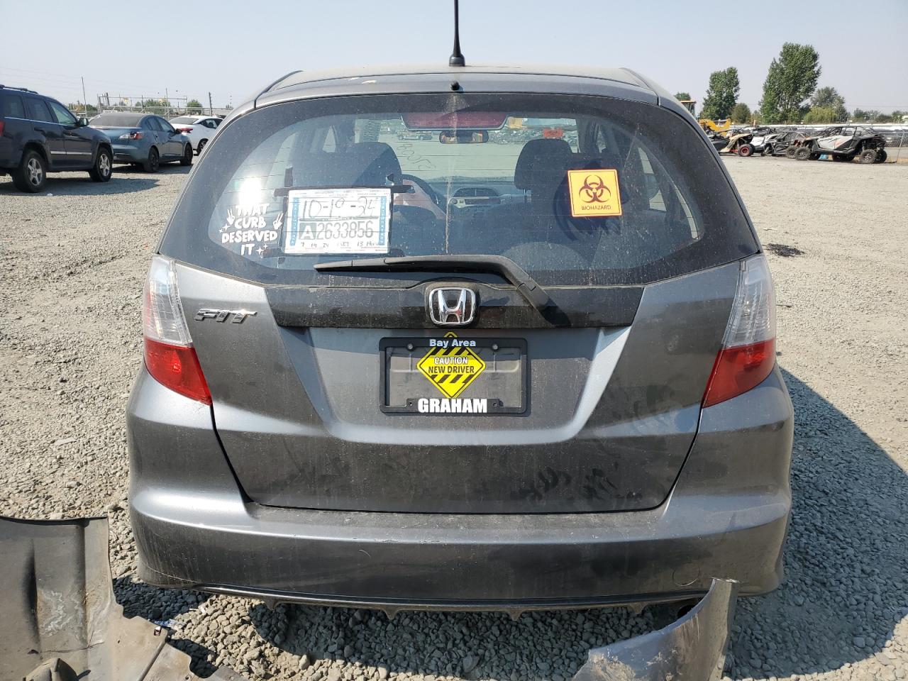 JHMGE8H3XDC075837 2013 Honda Fit