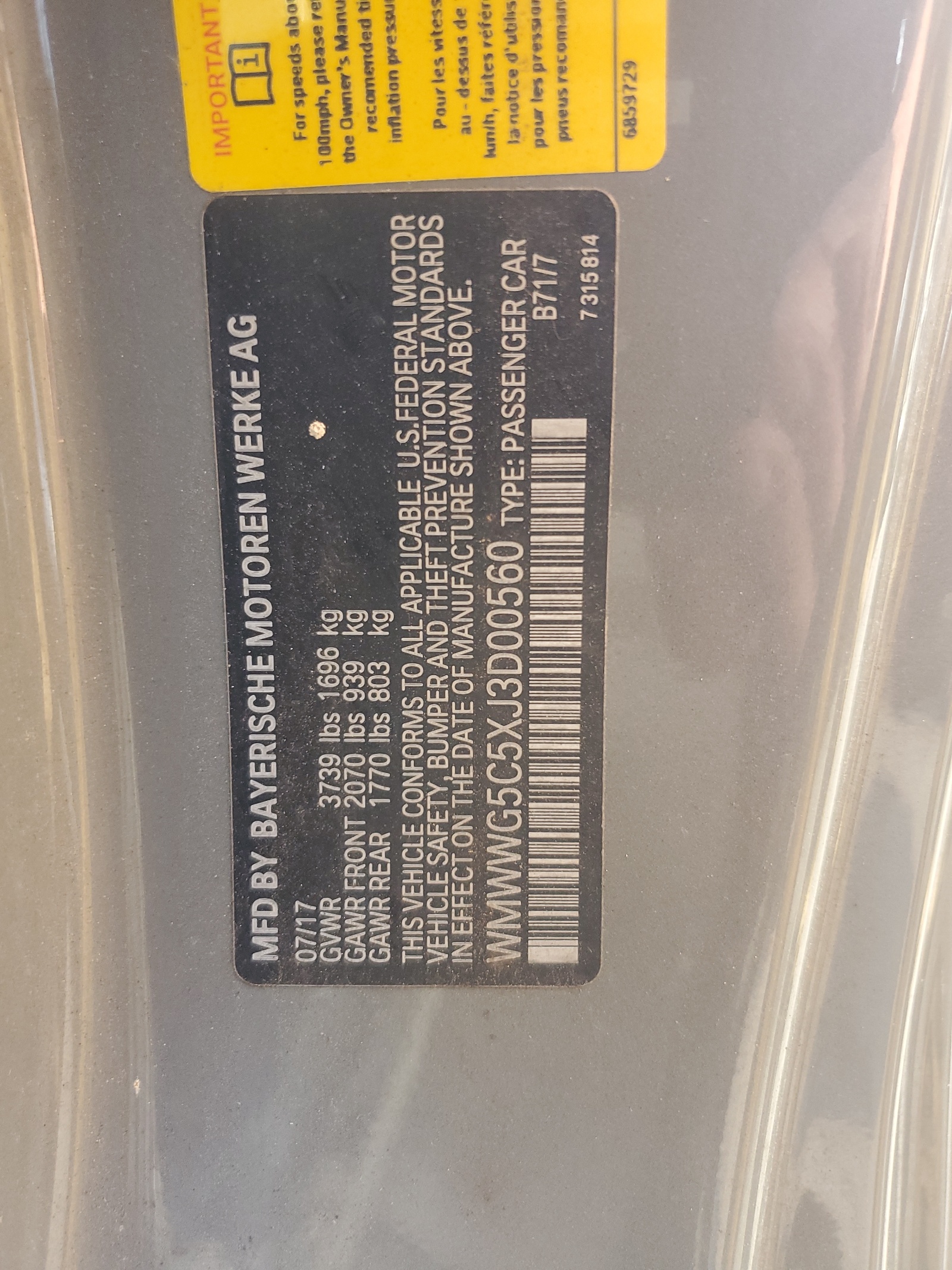 WMWWG5C5XJ3D00560 2018 Mini Cooper