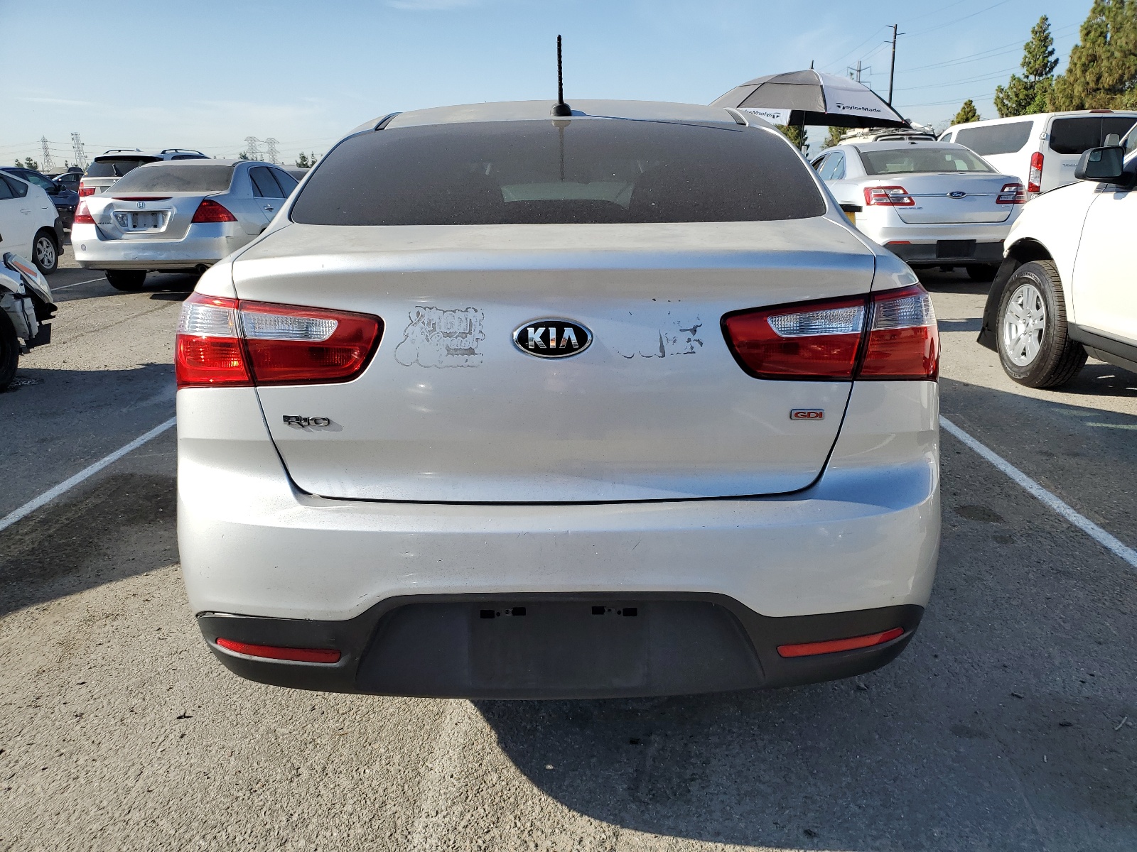 2015 Kia Rio Lx vin: KNADM4A37F6468638