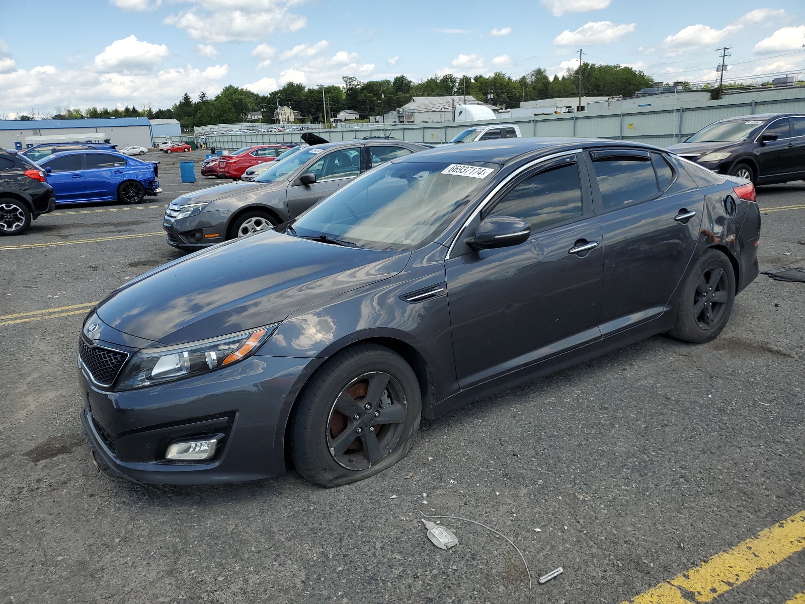 2015 Kia Optima Lx vin: 5XXGM4A72FG426639