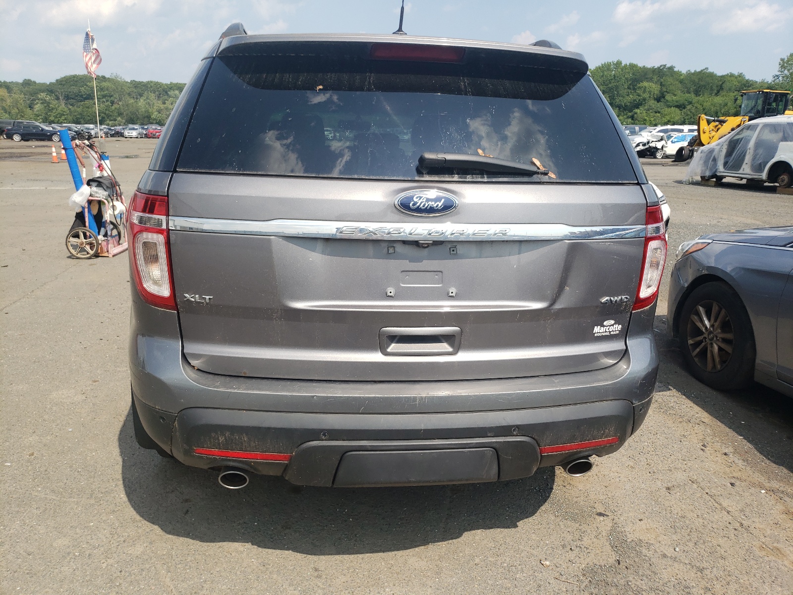 1FM5K8D80DGB11347 2013 Ford Explorer Xlt