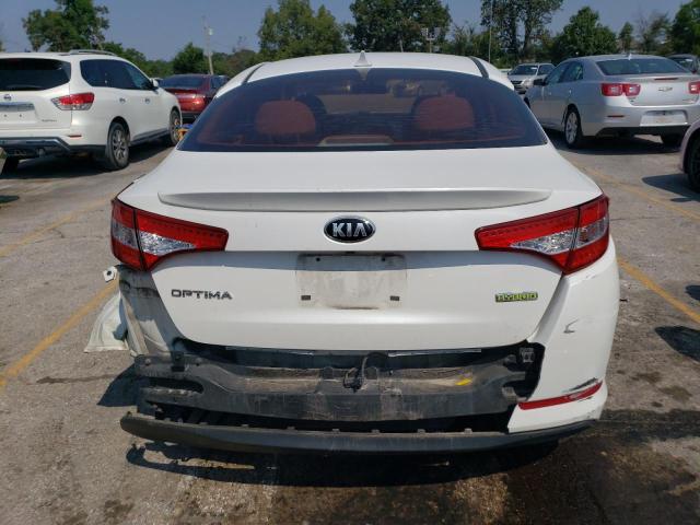  KIA OPTIMA 2013 White