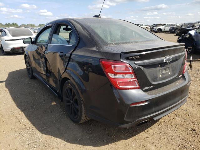  CHEVROLET SONIC 2019 Black