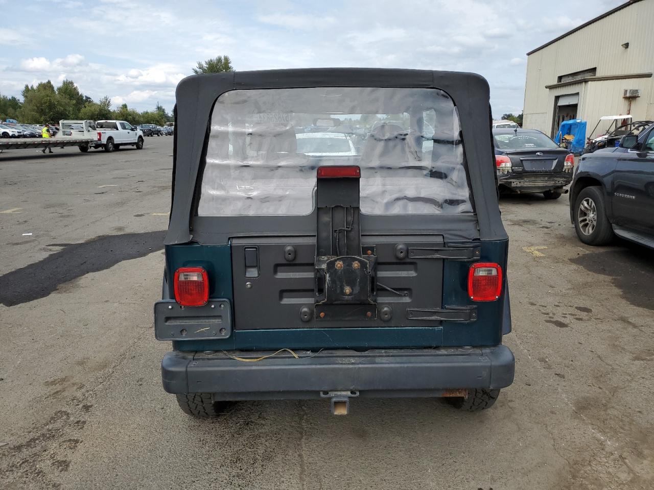 1997 Jeep Wrangler / VIN: 1J4FY1867VP544307 Lot: 67825834