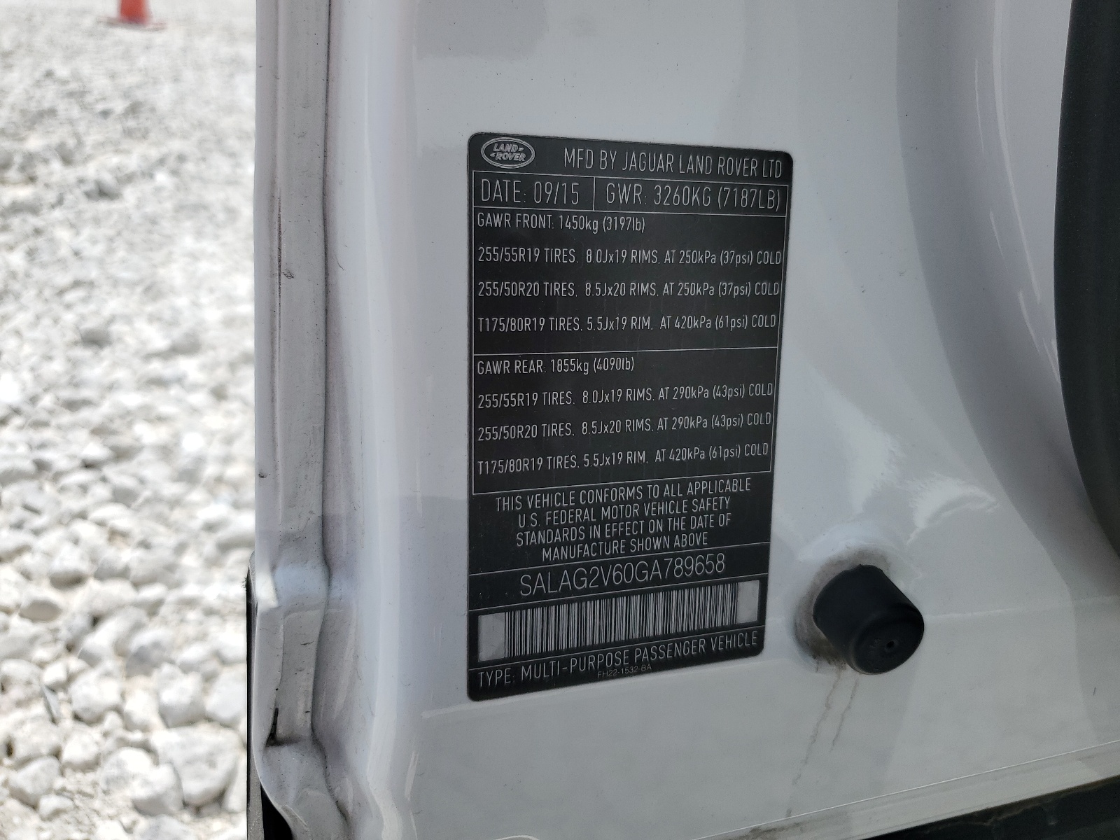 SALAG2V60GA789658 2016 Land Rover Lr4 Hse