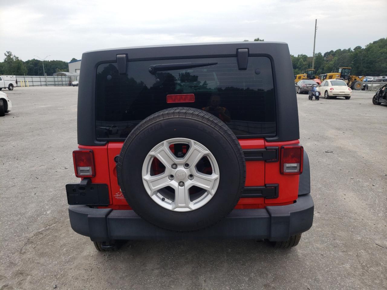 2018 Jeep Wrangler Unlimited Sport VIN: 1C4BJWDG2JL906831 Lot: 68027094