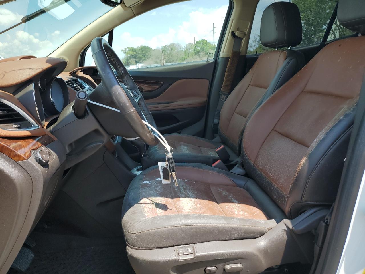 2015 BUICK ENCORE with WATER/FLOOD damage, VIN KL4CJCSB6FB084021