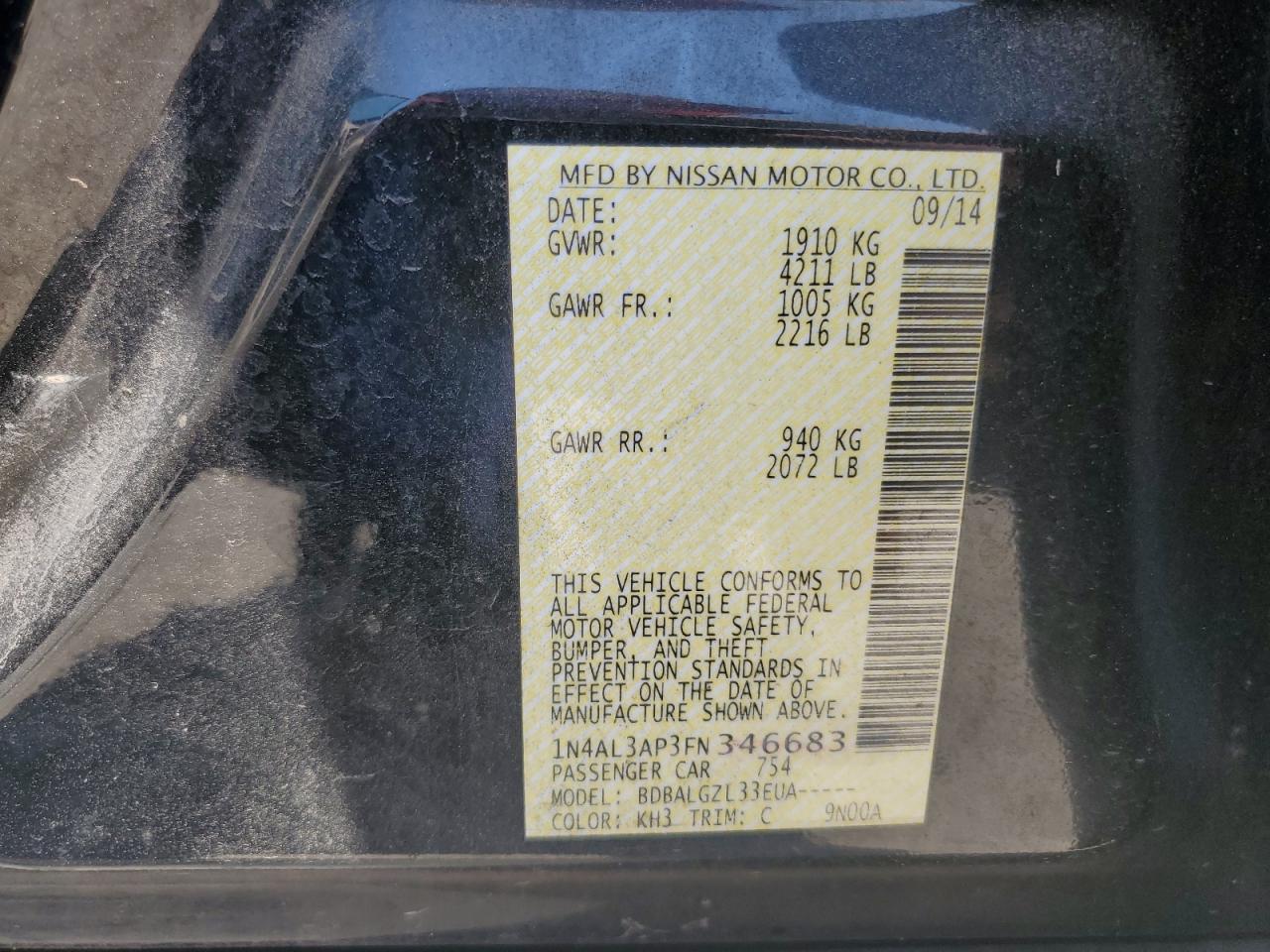 2015 Nissan Altima - Image 12