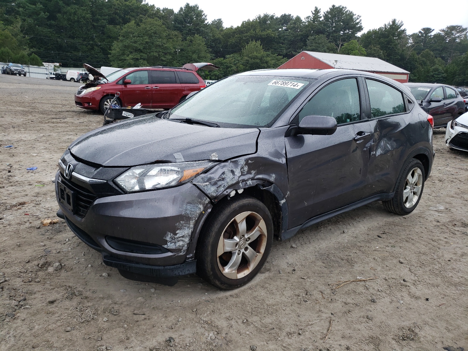 2016 Honda Hr-V Lx vin: 3CZRU6H34GM755599