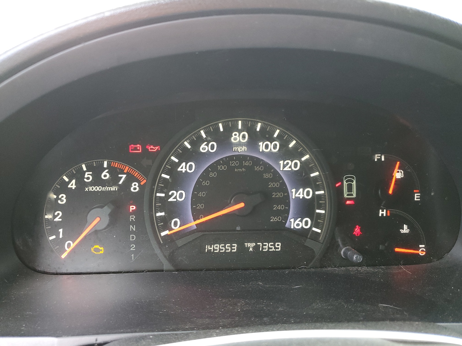 5FNRL38605B051502 2005 Honda Odyssey Exl