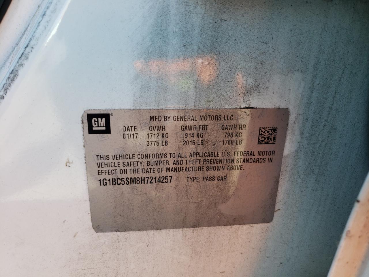 2017 Chevrolet Cruze - Image 12