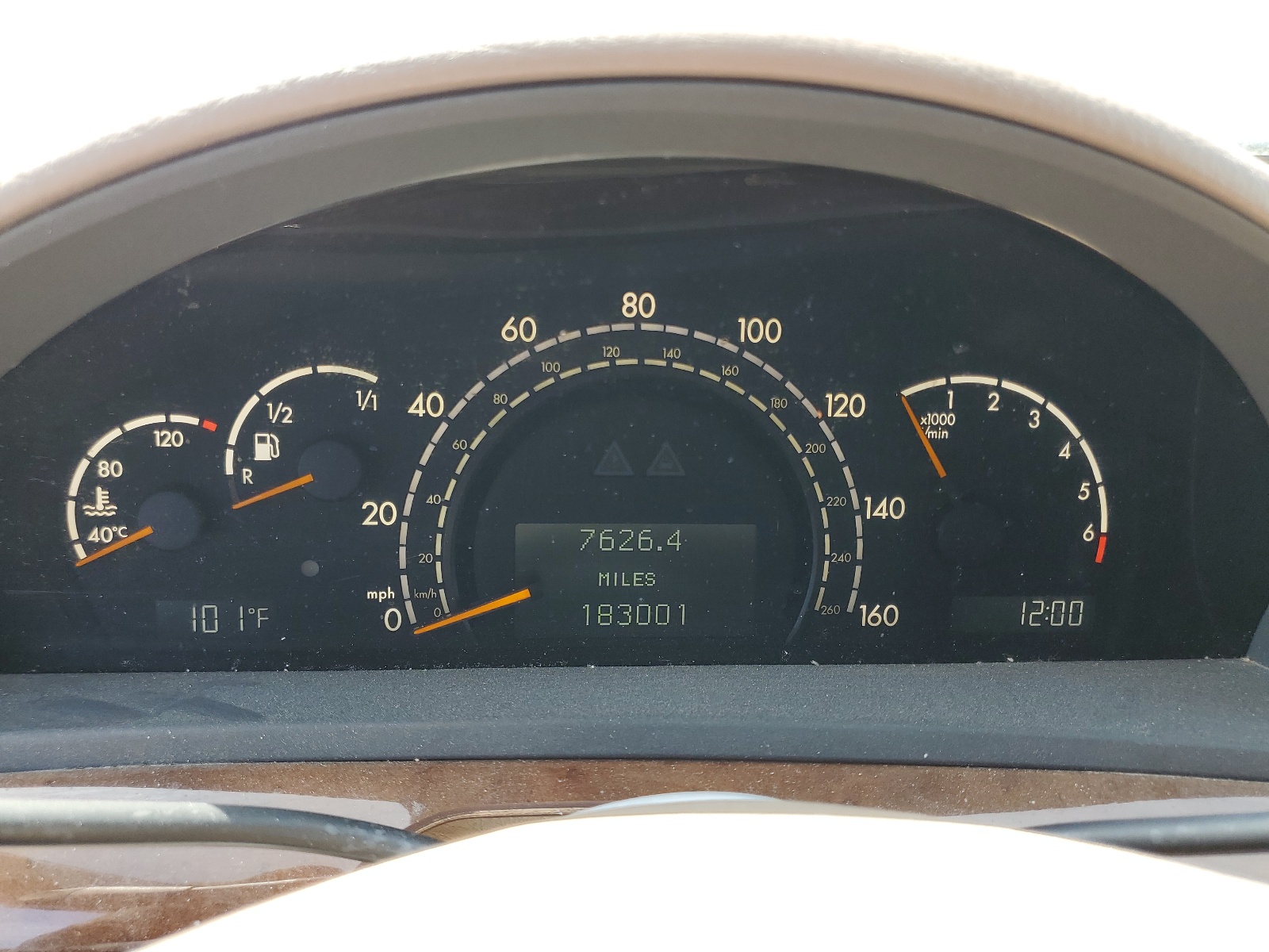 WDBNG75J51A195180 2001 Mercedes-Benz S 500