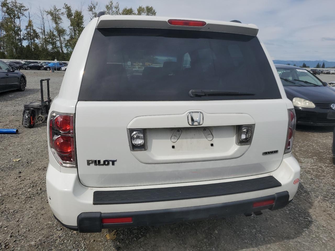 2006 Honda Pilot Ex VIN: 2HKYF18416H554285 Lot: 68114044