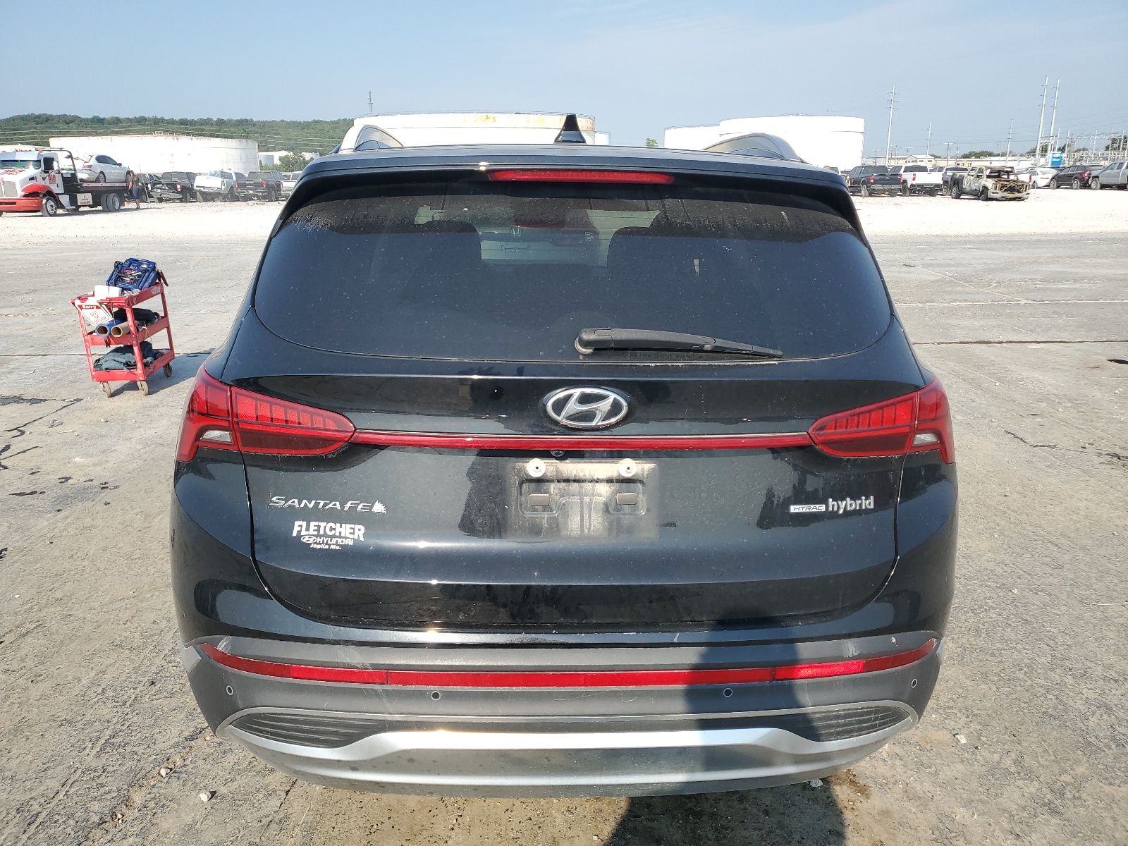 KM8S3DA14MU009647 2021 Hyundai Santa Fe Sel Premium