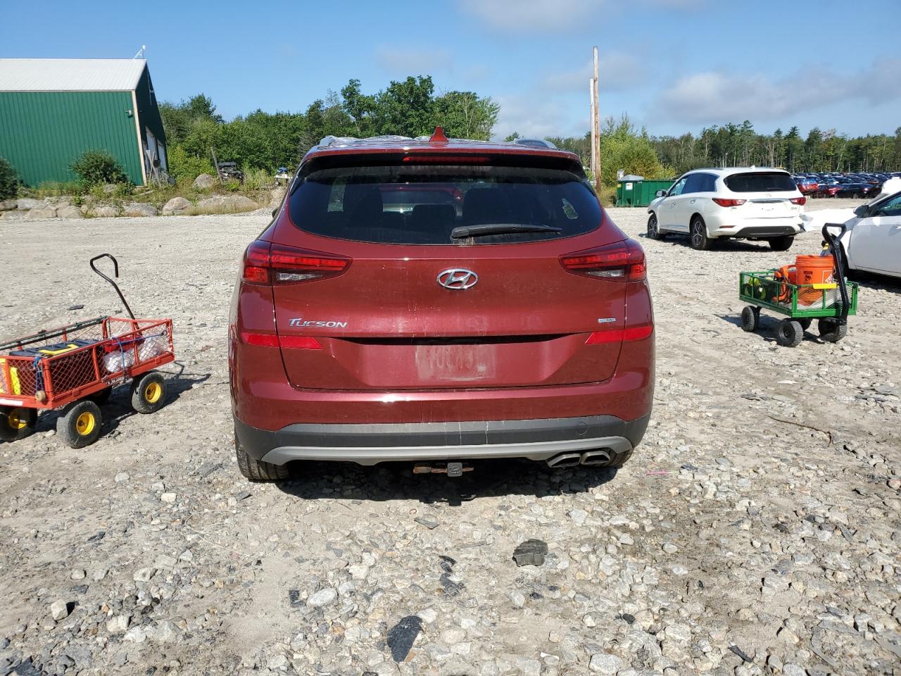 KM8J3CAL6KU031007 2019 Hyundai Tucson Limited