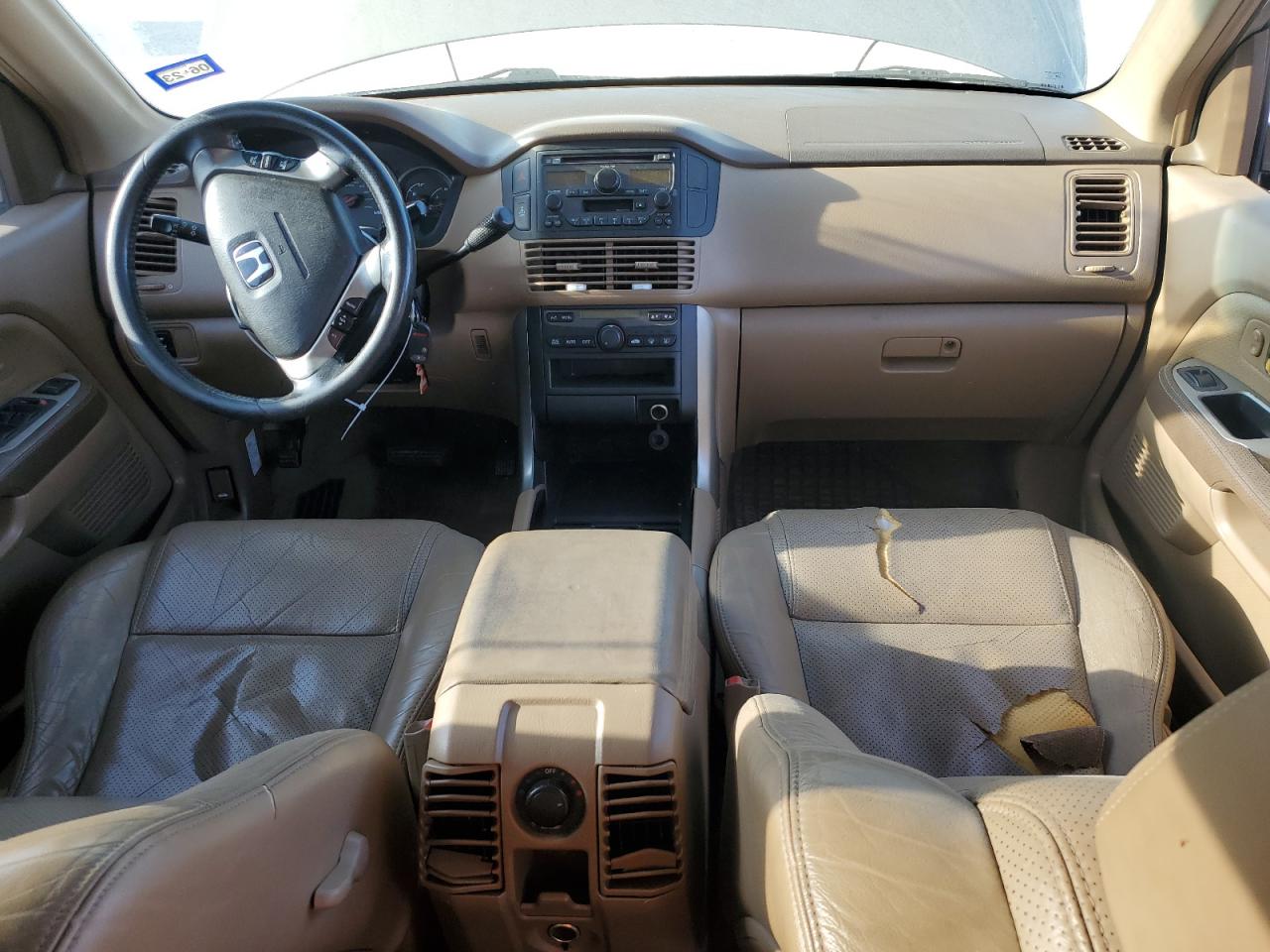 2003 Honda Pilot Exl VIN: 2HKYF18573H536541 Lot: 67790354