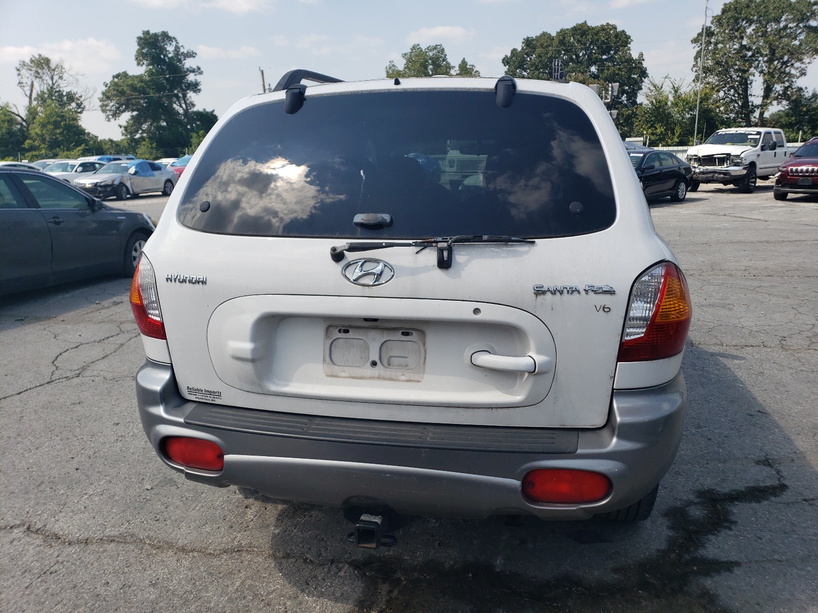 KM8SC13D23U355426 2003 Hyundai Santa Fe Gls