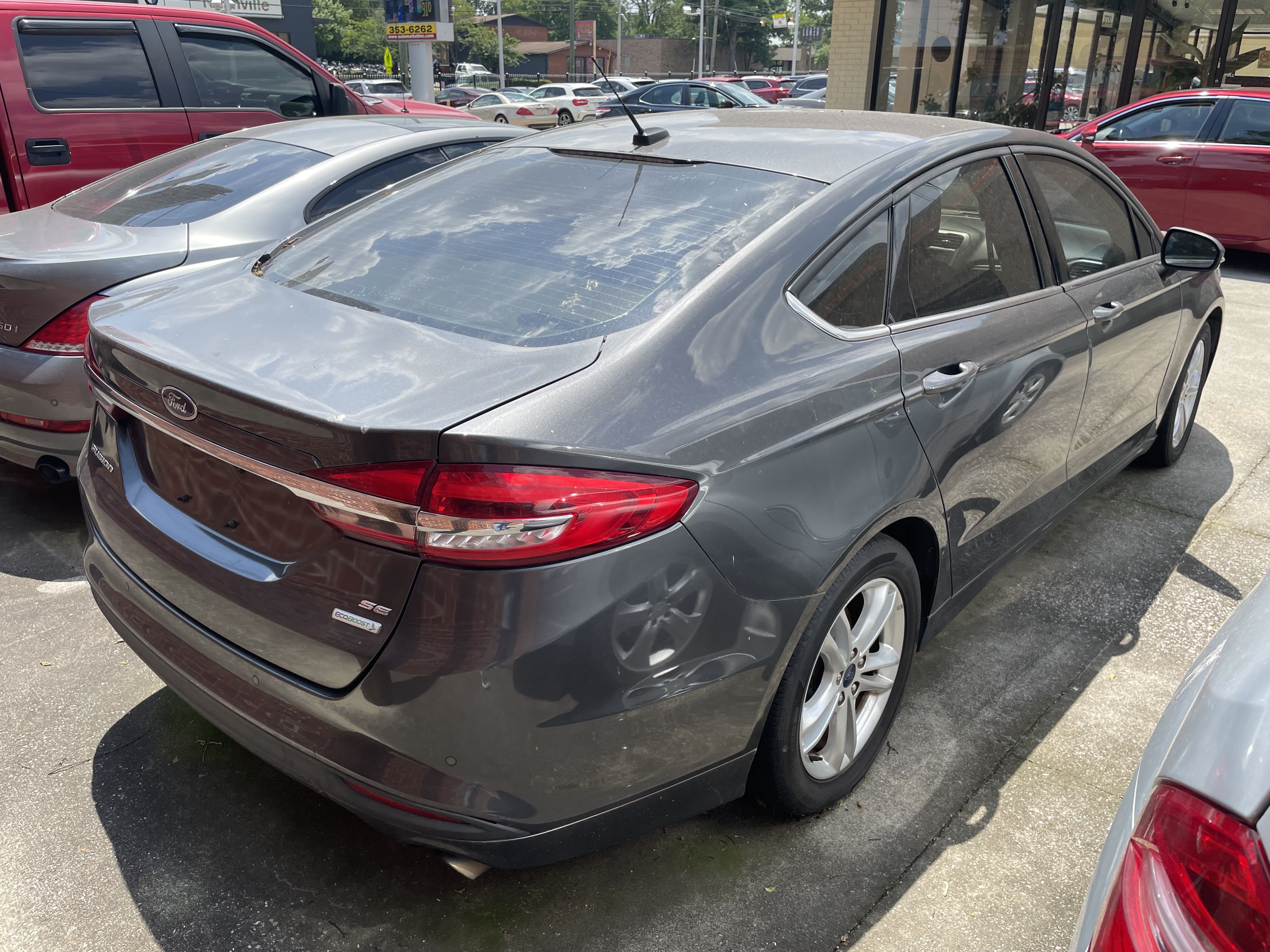 2018 Ford Fusion Se vin: 3FA6P0HD9JR162701