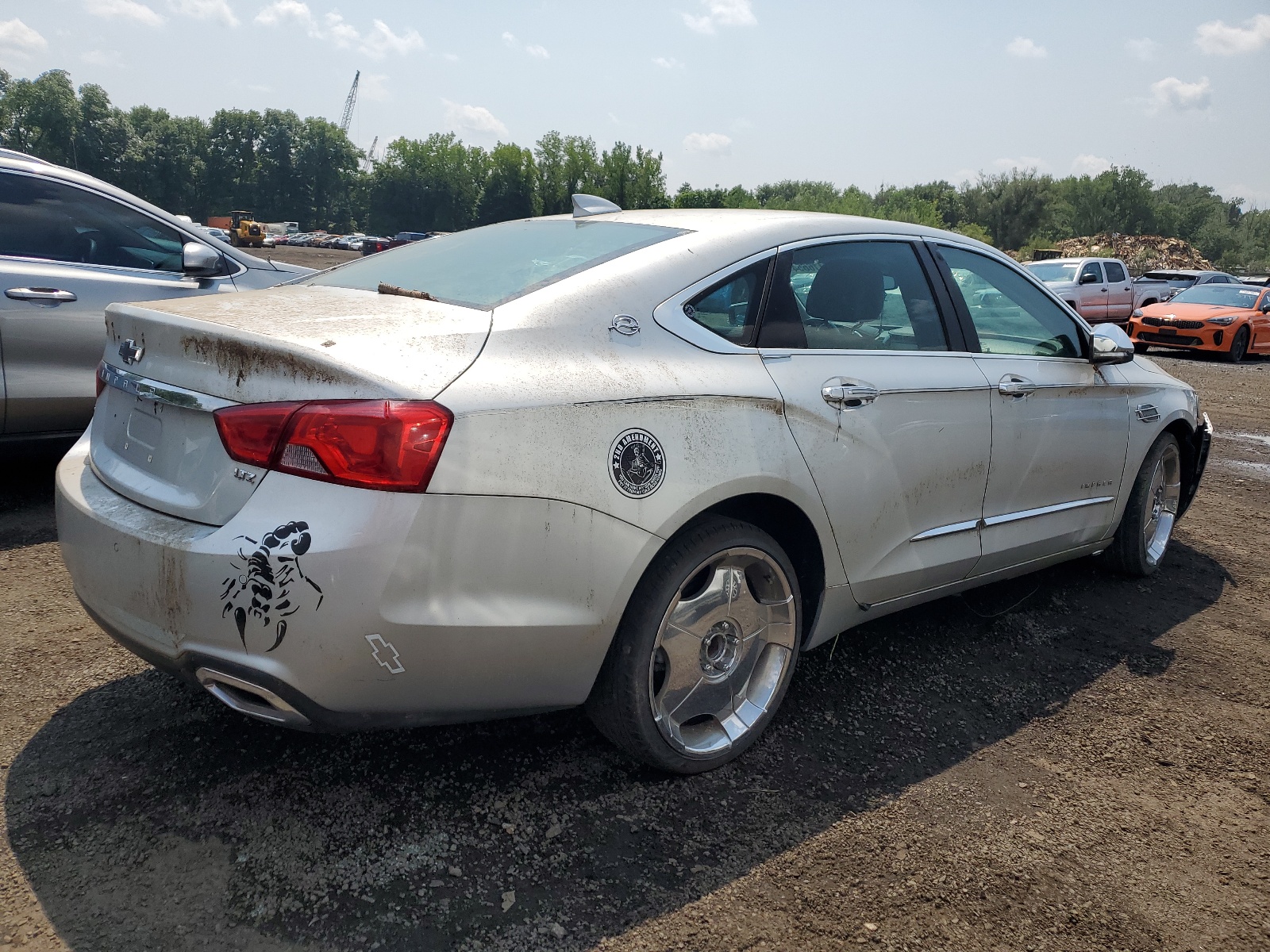 2016 Chevrolet Impala Ltz vin: 1G1145S37GU115686