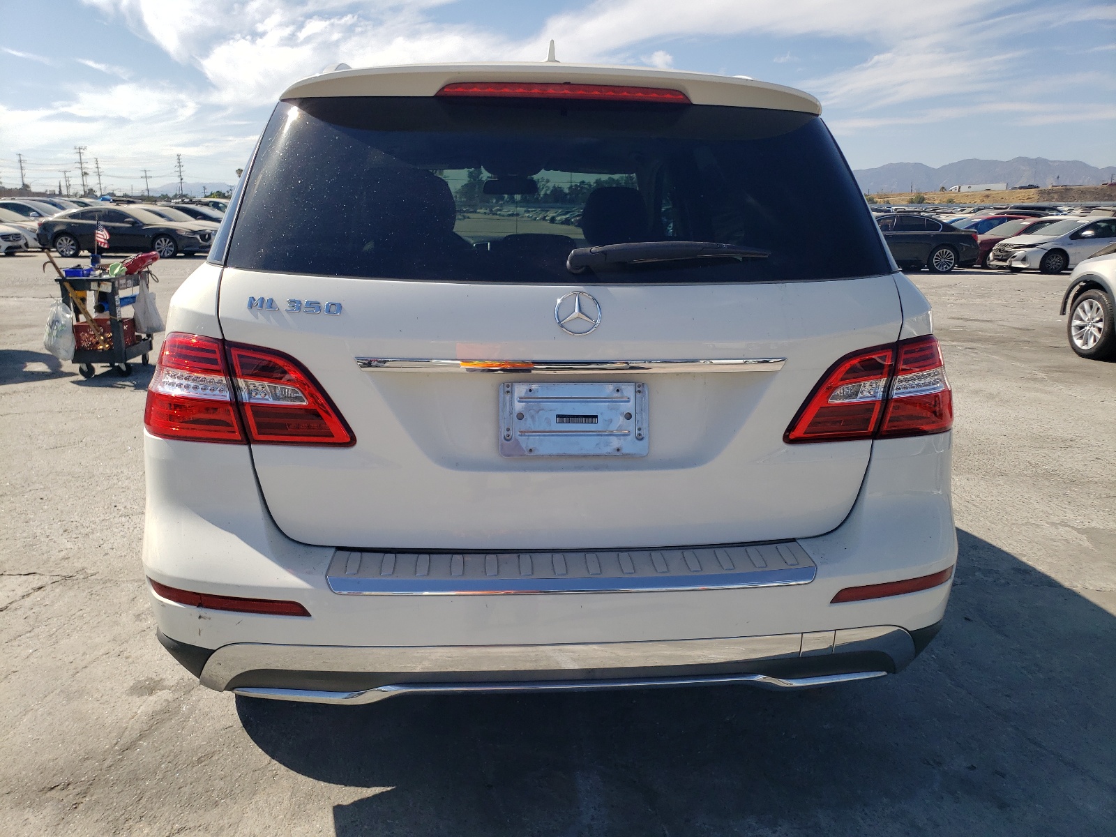 4JGDA5JB4DA107303 2013 Mercedes-Benz Ml 350