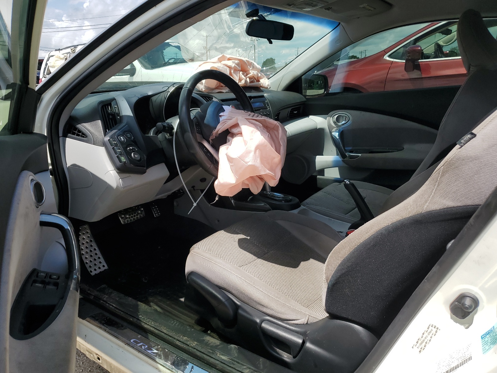 JHMZF1D61BS002114 2011 Honda Cr-Z Ex