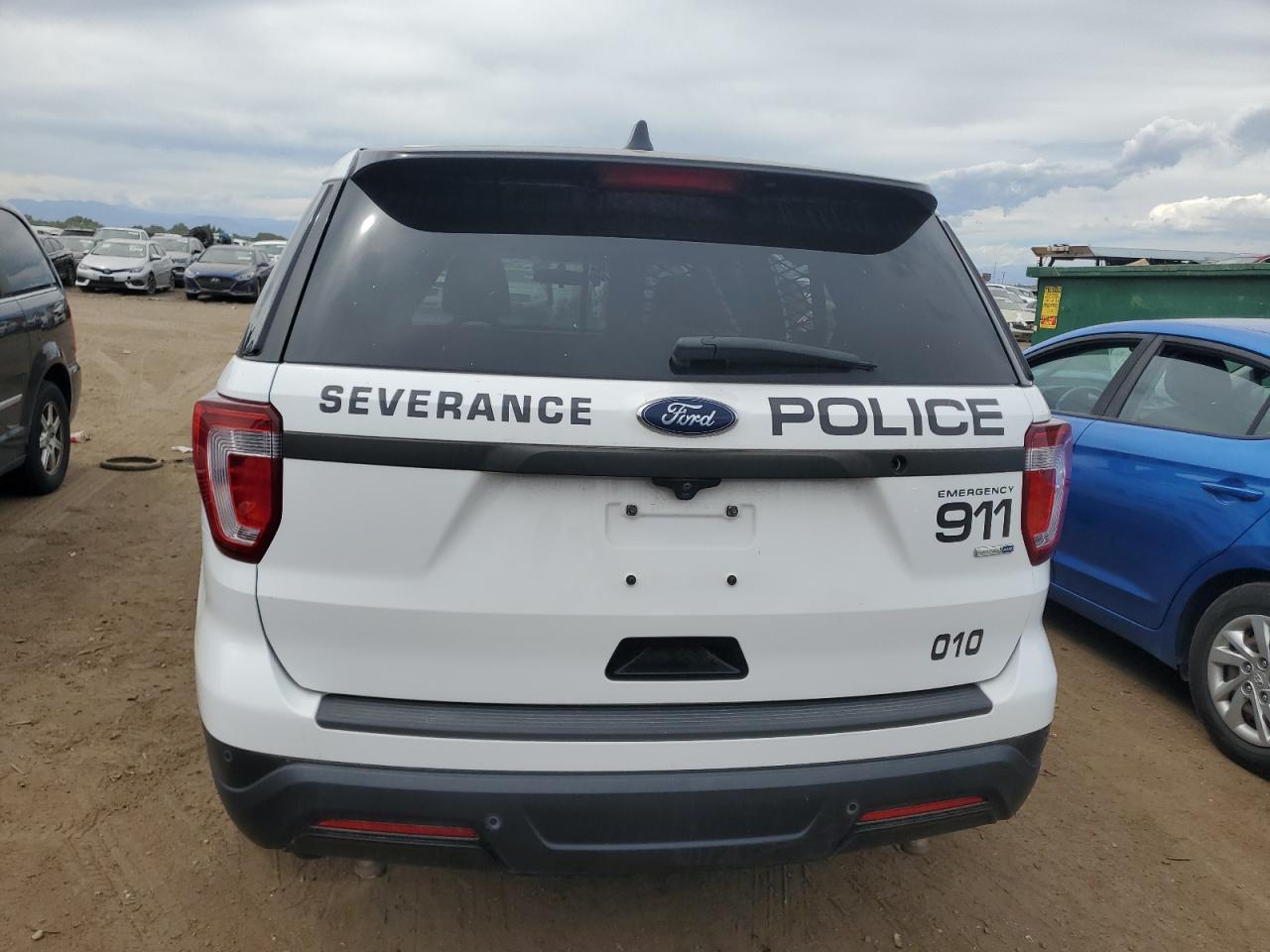 2018 Ford Explorer Police Interceptor VIN: 1FM5K8AR8JGA15748 Lot: 68662404