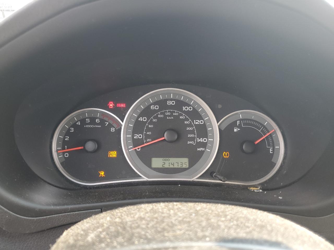 2008 Subaru Impreza 2.5I VIN: JF1GE61698G521975 Lot: 66550374