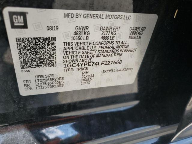 1GC4YPE74LF127568 Chevrolet All Models SILVERADO 12