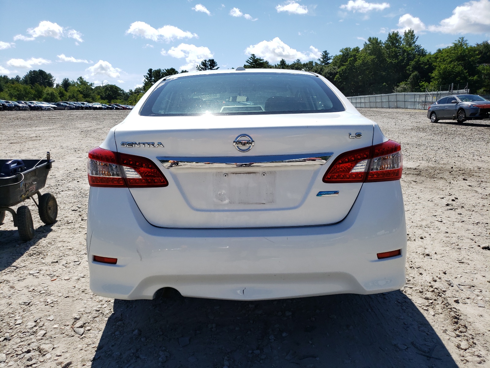 2014 Nissan Sentra S vin: 3N1AB7AP6EL628578