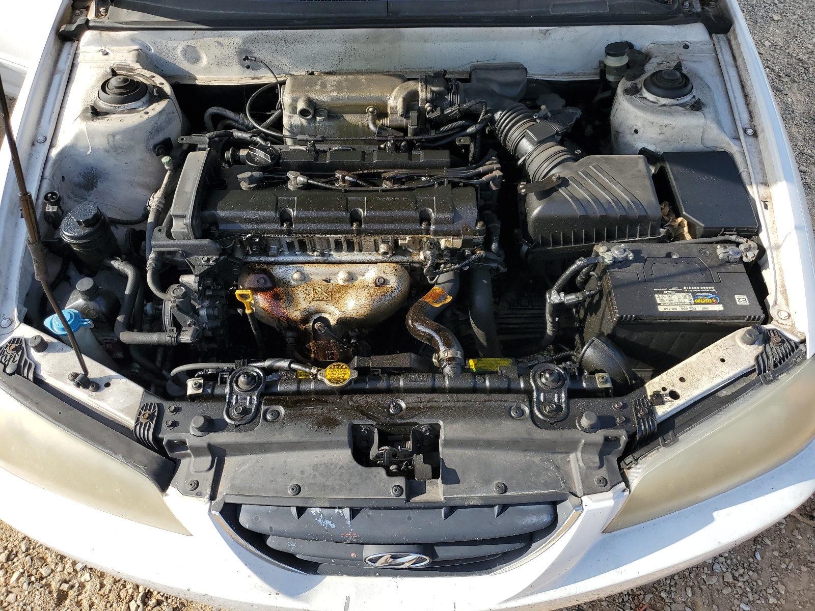 KMHDN46D84U769747 2004 Hyundai Elantra Gls