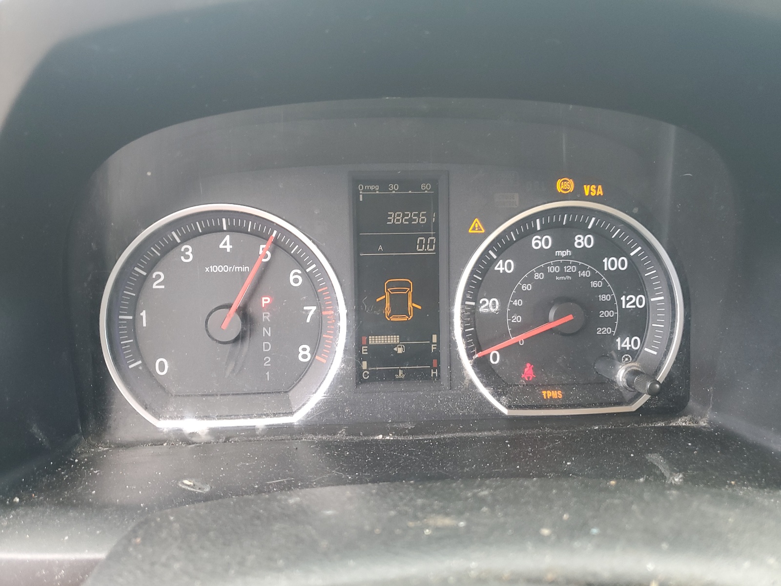 JHLRE38307C033987 2007 Honda Cr-V Lx